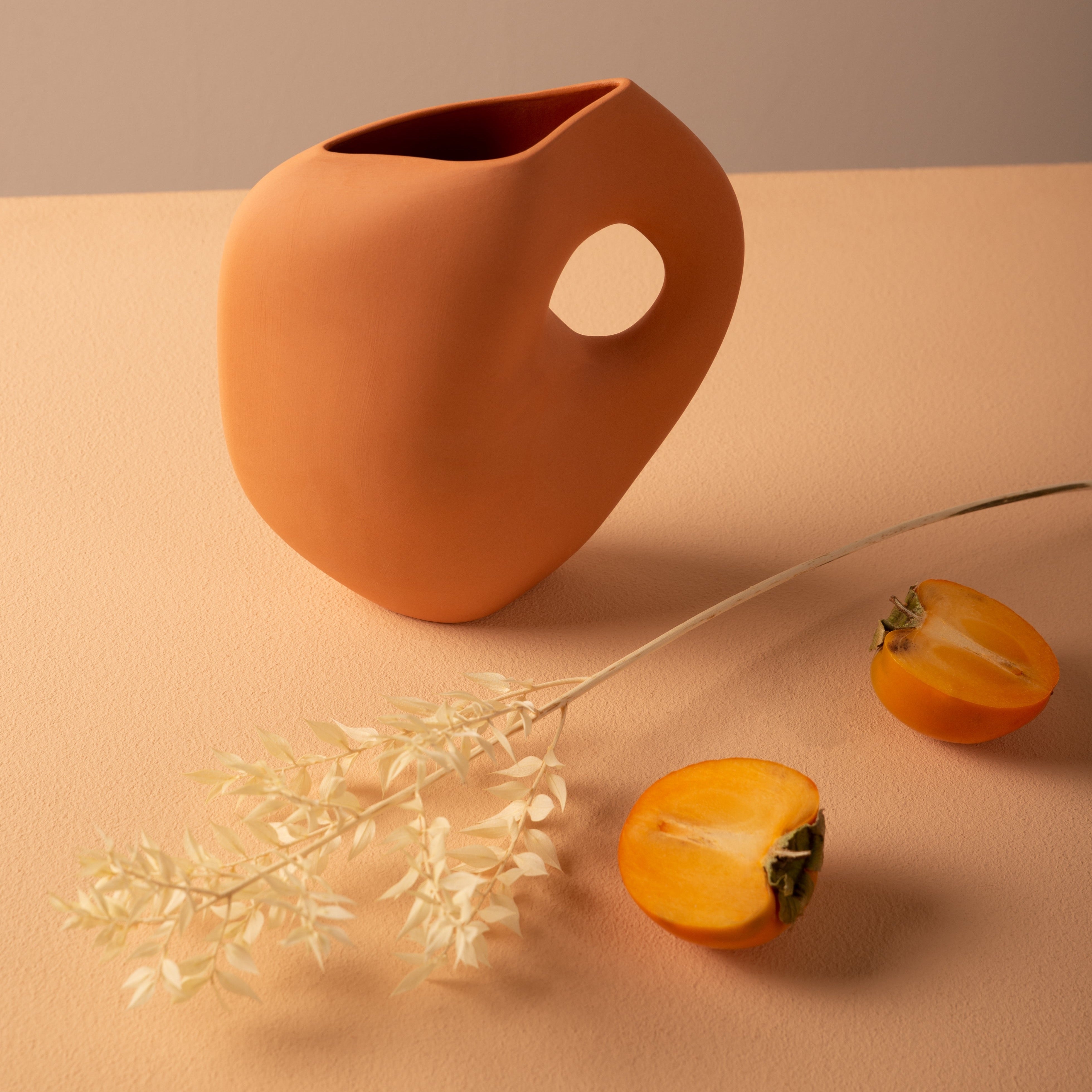 Vase "Aura no1" apricot