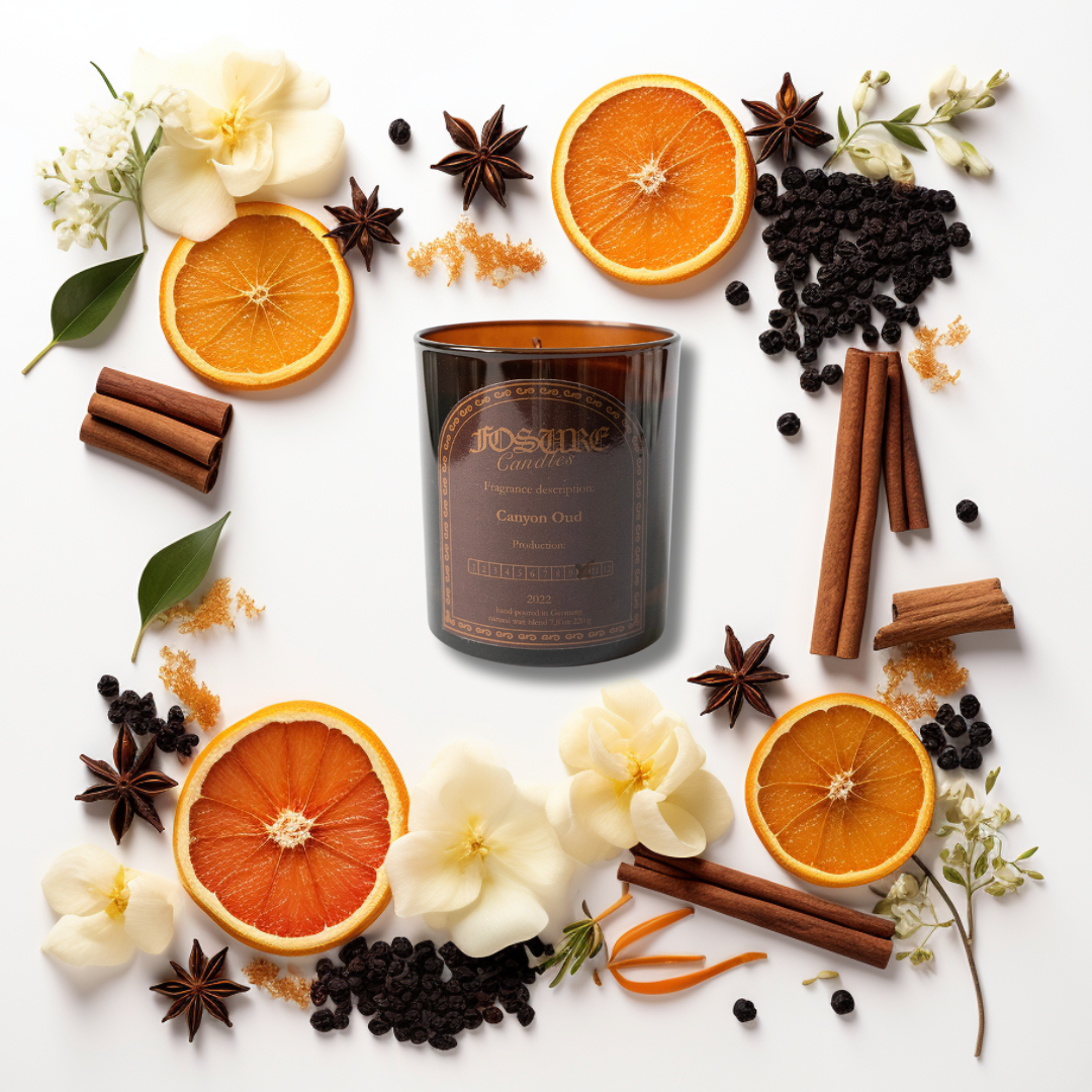 Scented candle "Canyon Oud"