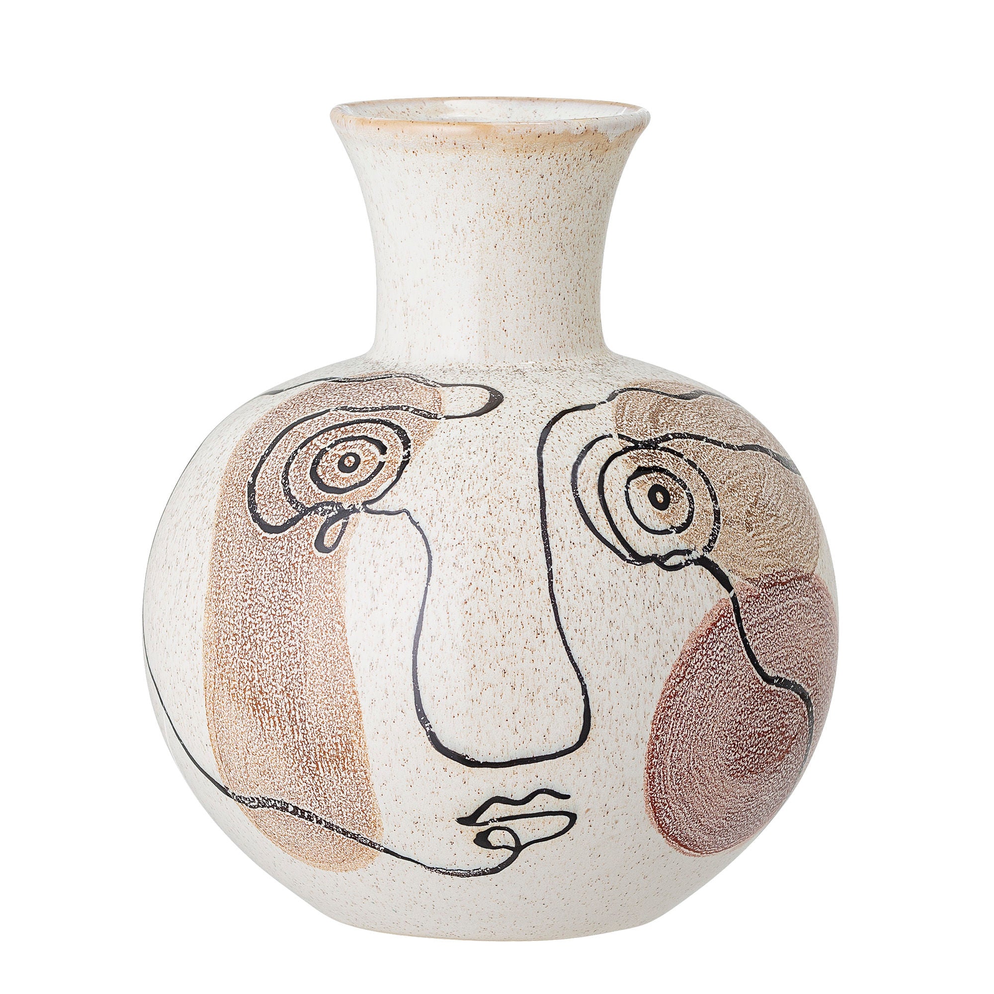 Irini Vase - Handbemalte Steingutvase