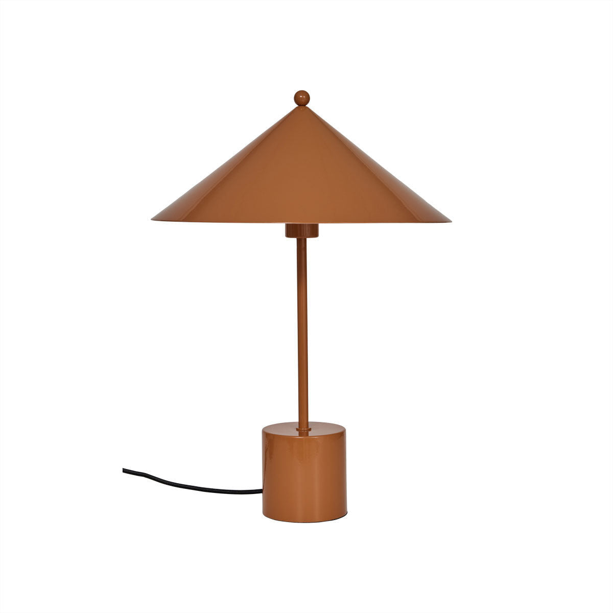 Lampe "Kasa" Tischleuchte Caramel