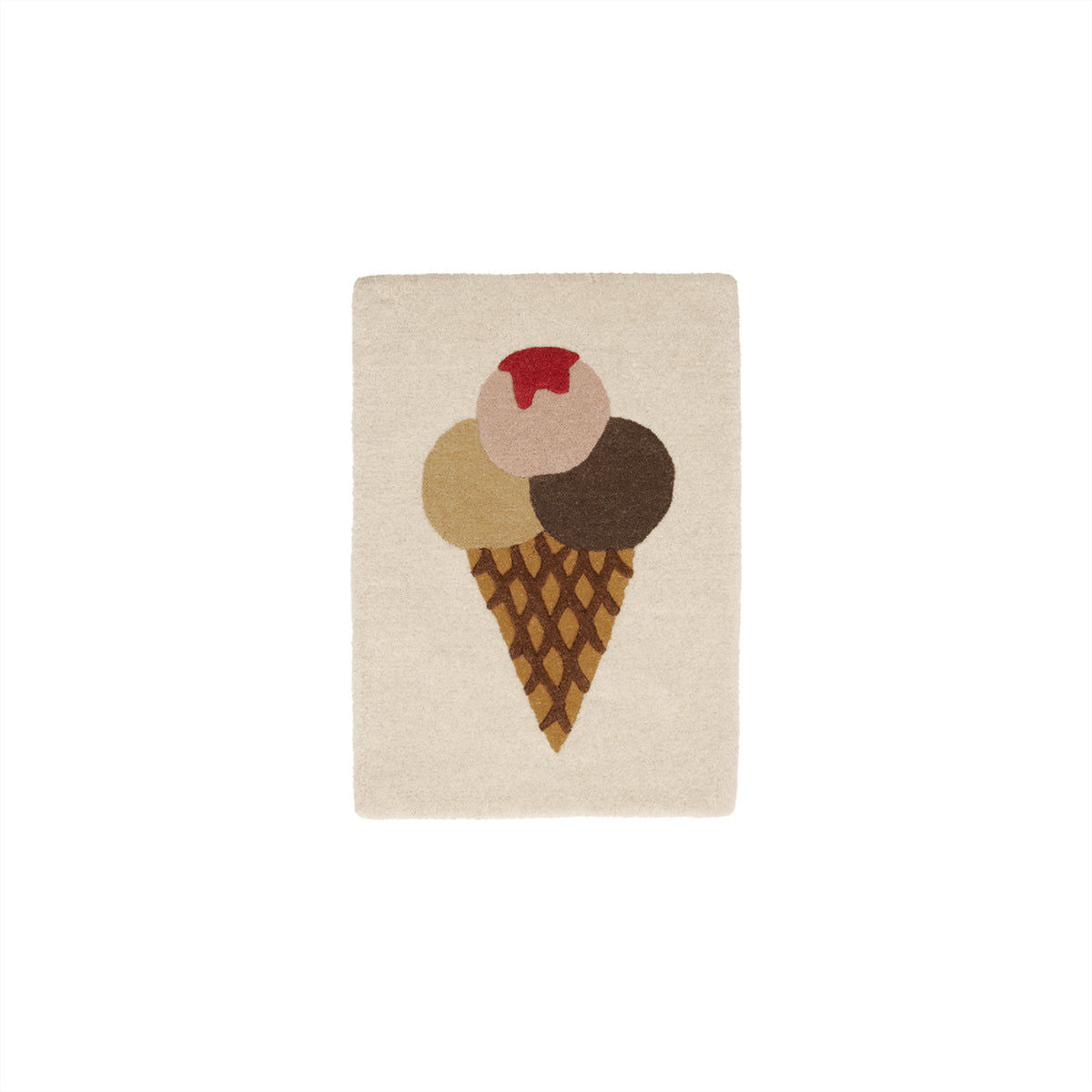 Teppich "Ice Cream" Tufted Miniteppich/Wandbehang