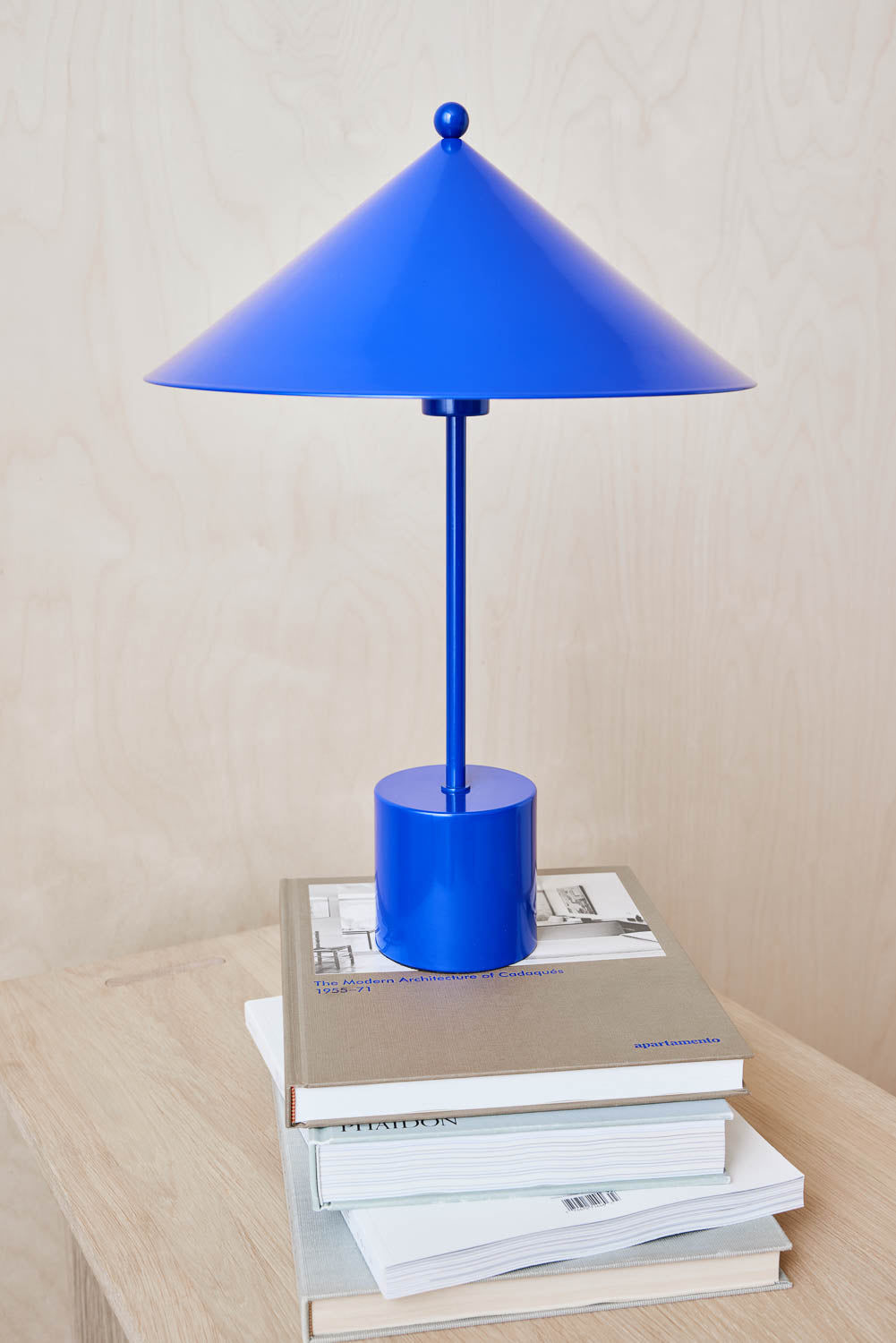Tischlampe "Kasa" Tischleuchte Blau