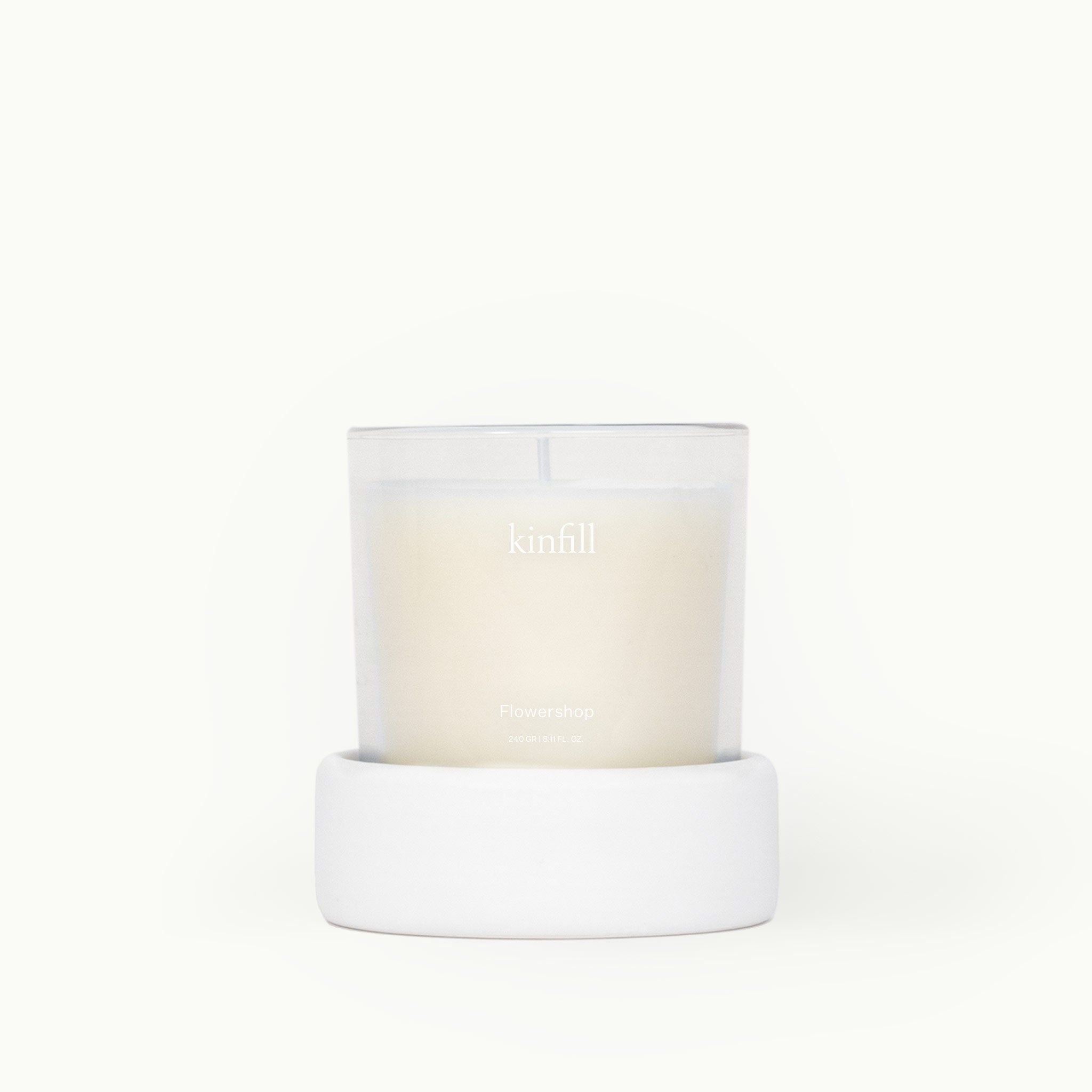 Scented candle "Flowershop" 