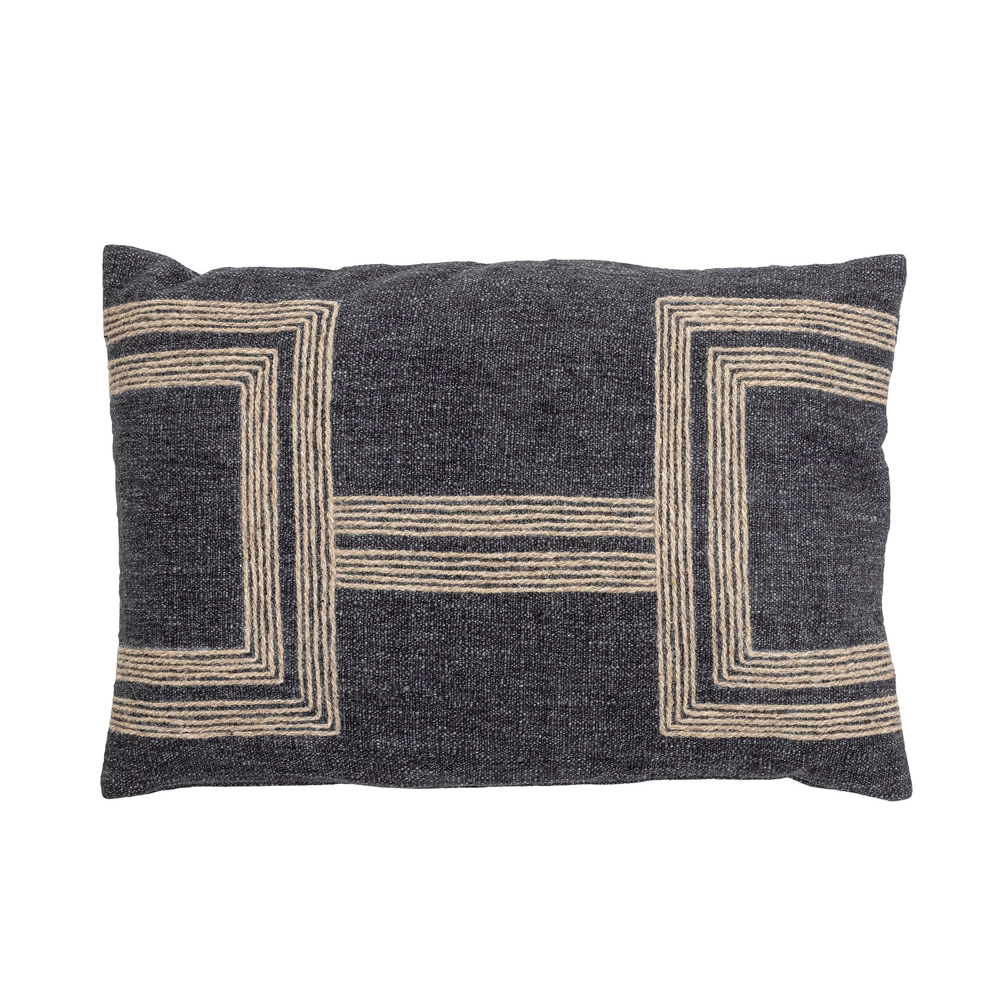 Das Aniol Kissen von Creative Collection, aus grauer Baumwolle gefertigt, besticht durch seine schönen Stickereien und verleiht Ihrem Sofa oder Lounge-Sessel eine elegante Note.