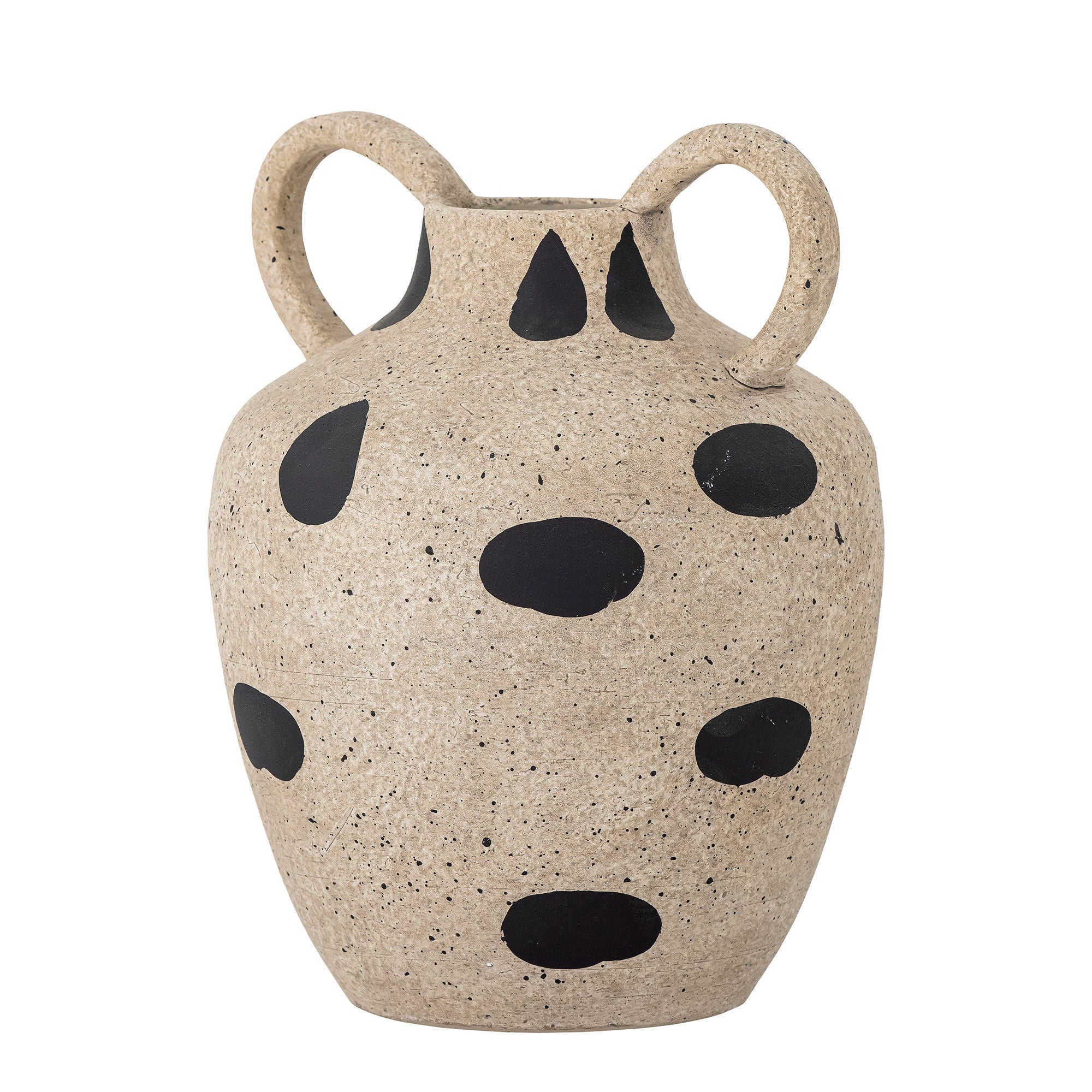 Vase "Taye" natural stoneware